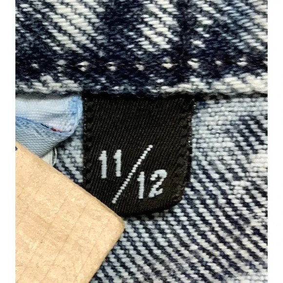 Vtg 80s Calvin By Calvin Klein Jean Skirt Stone Wash Size 11/12 EUC Made In USA - Picture 6 of 11